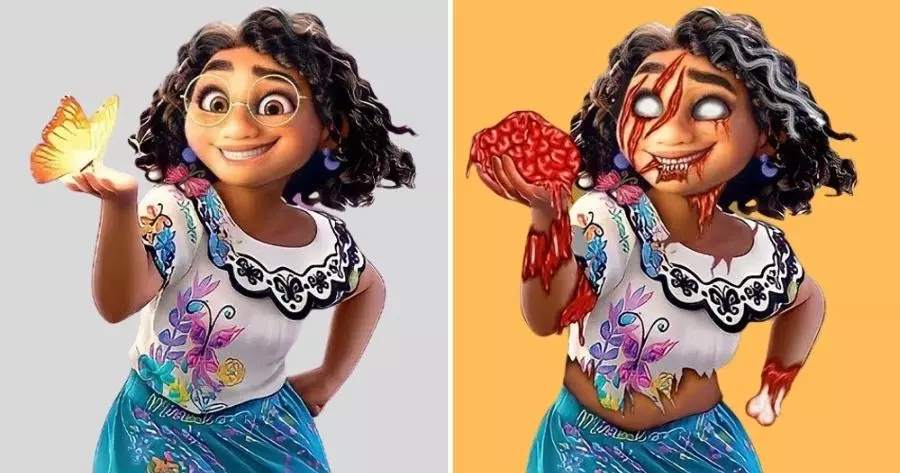 Which Disney Glow Up In Halloween Version Shares Your Dark Side?